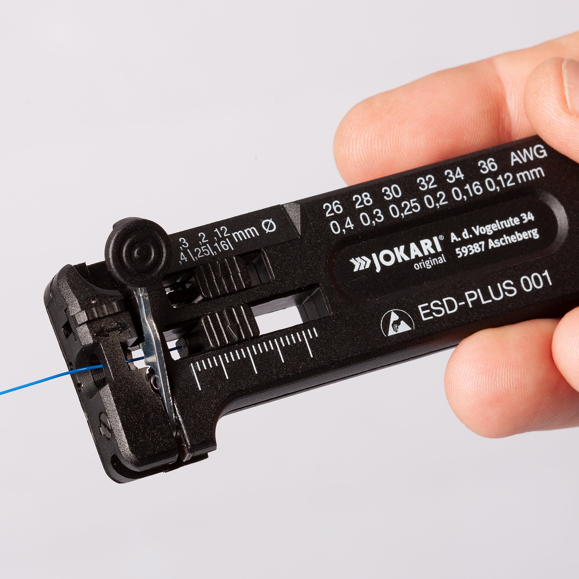 Jokari ESD-Plus 002 ESD Precision Wire Stripper, 30 - 20 AWG - J40028 - KC Tool
