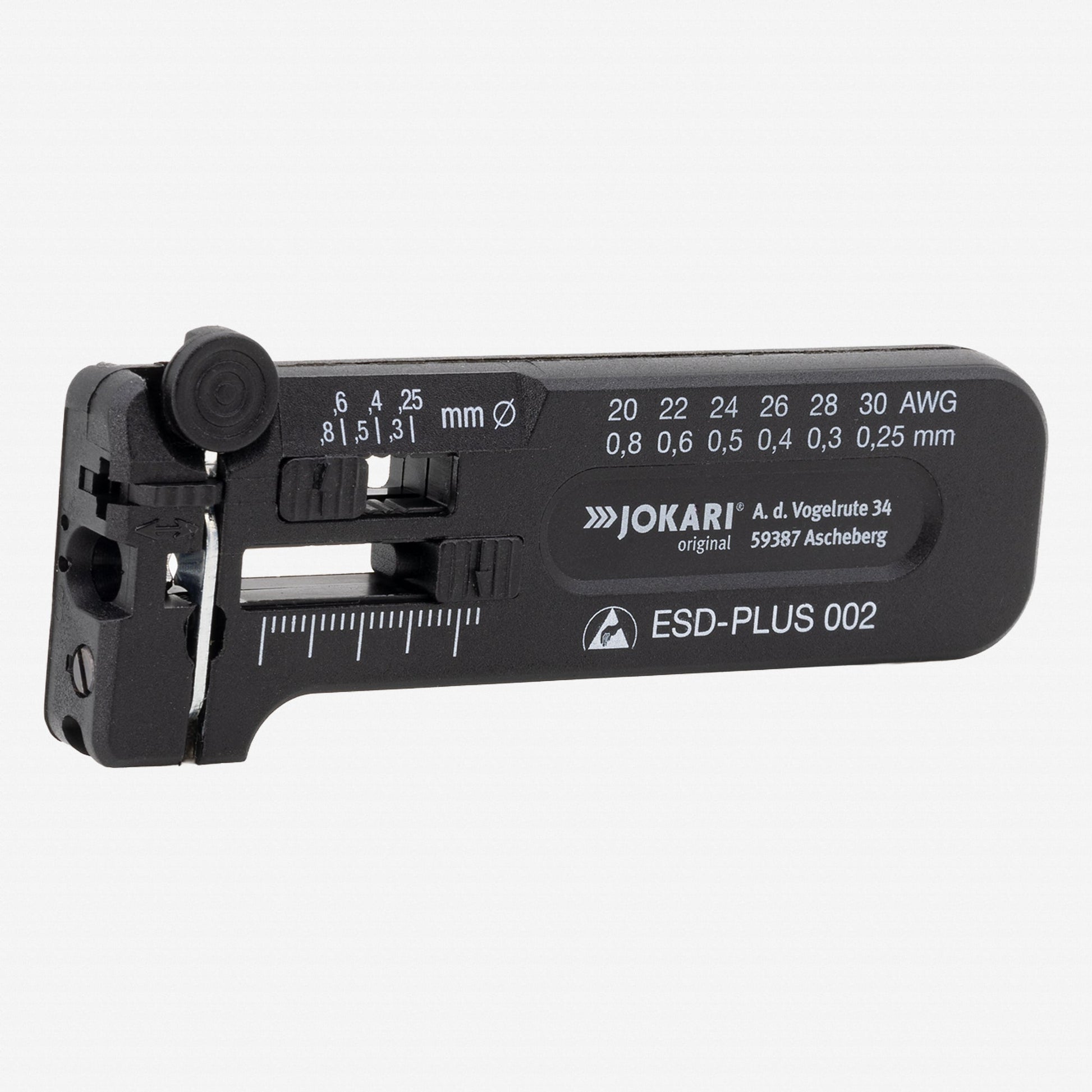 Jokari ESD-Plus 002 ESD Precision Wire Stripper, 30 - 20 AWG - J40028 - KC Tool