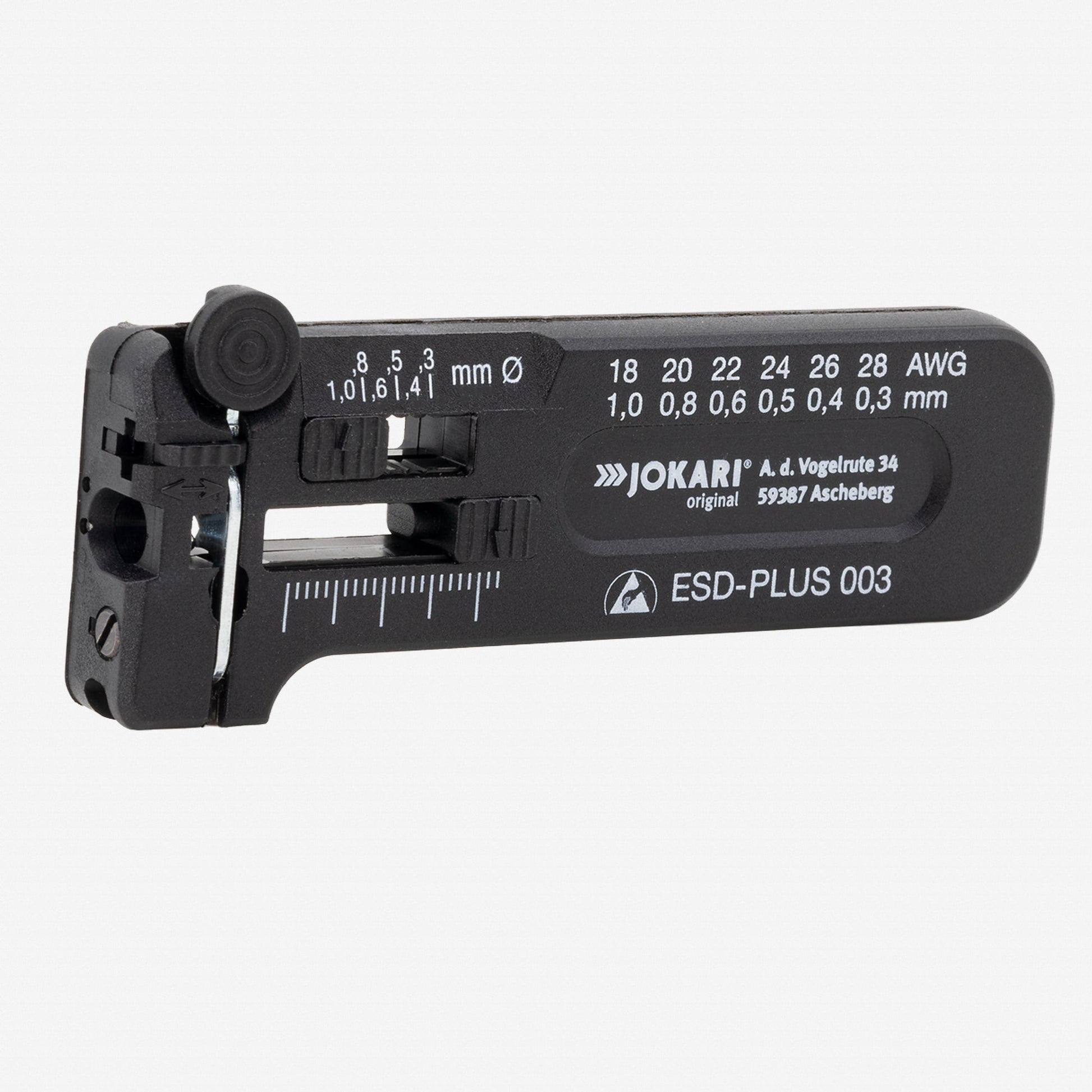 Jokari ESD-Plus 003 ESD Precision Wire Stripper, 28 - 18 AWG - J40029 - KC Tool