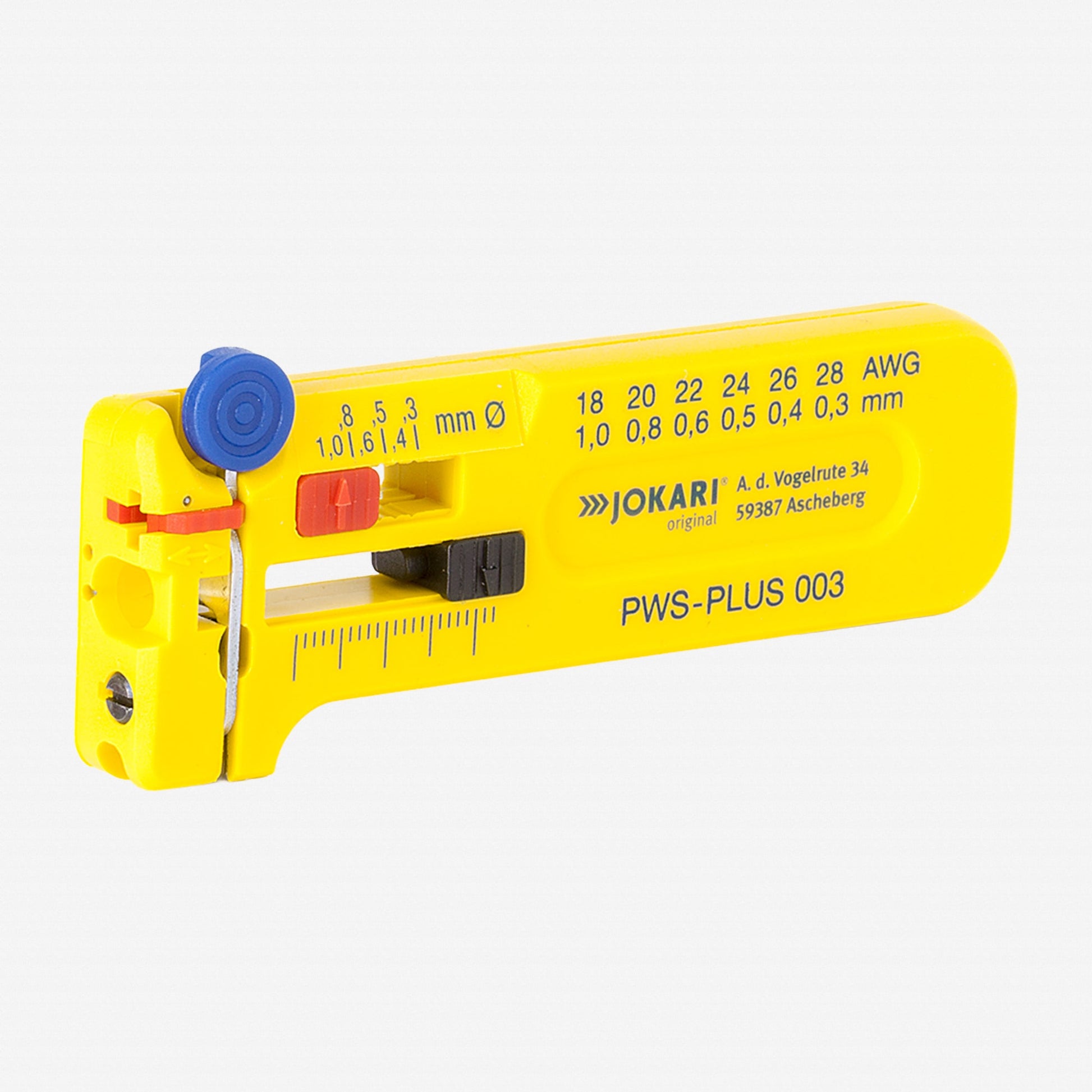 Jokari PWS-Plus 003 Precision Wire Stripper, 28 - 18 AWG - J40026 - KC Tool
