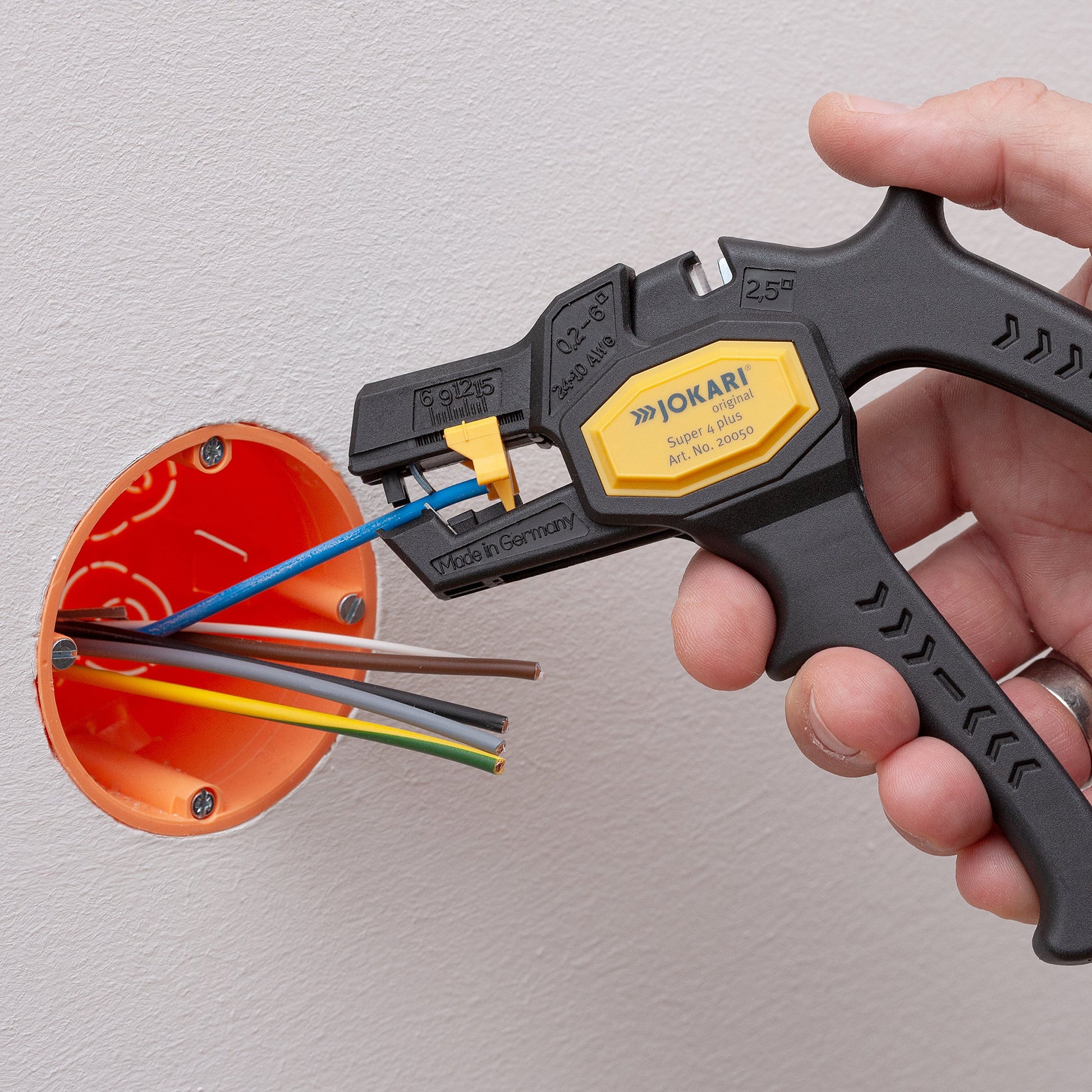 Jokari Super 4 Plus Automatic Wire Stripper - J20050 - KC Tool