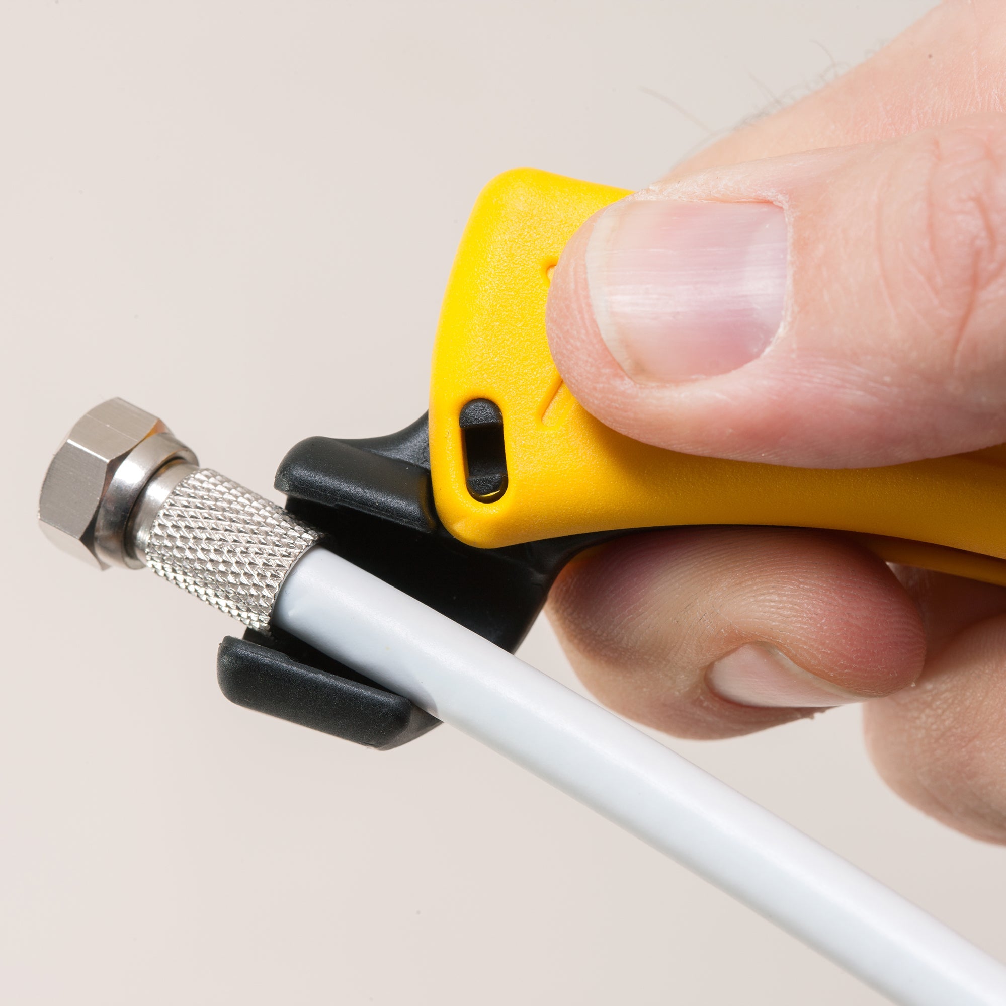 Jokari TOP-Coax Plus Coaxial Cable Stripper with Integrated Wrench - J30110 - KC Tool