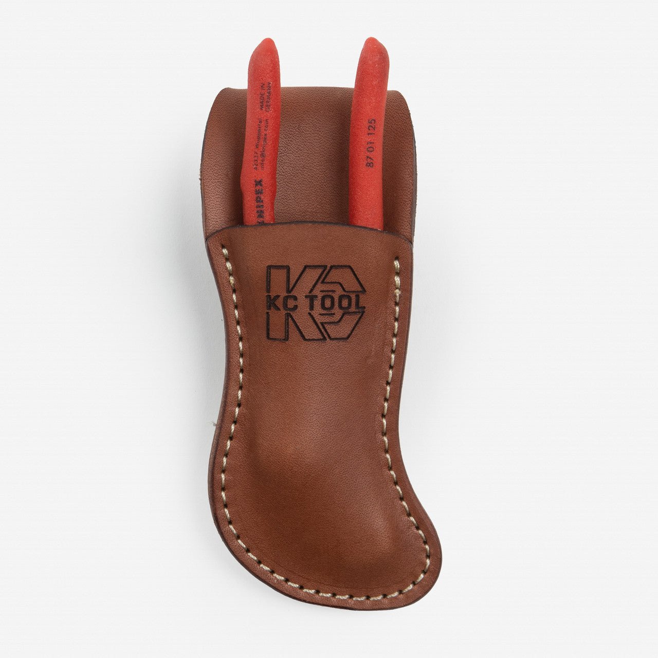 KC Tool 5" Leather Pliers Holder, Left Hip - KCTPH5L - KC Tool