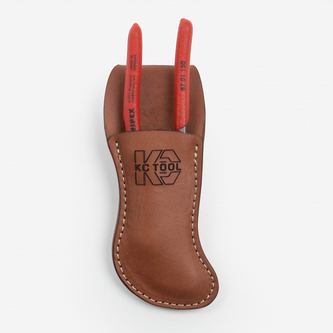 KC Tool 6" Leather Pliers Holder, Left Hip - KCTPH6L - KC Tool