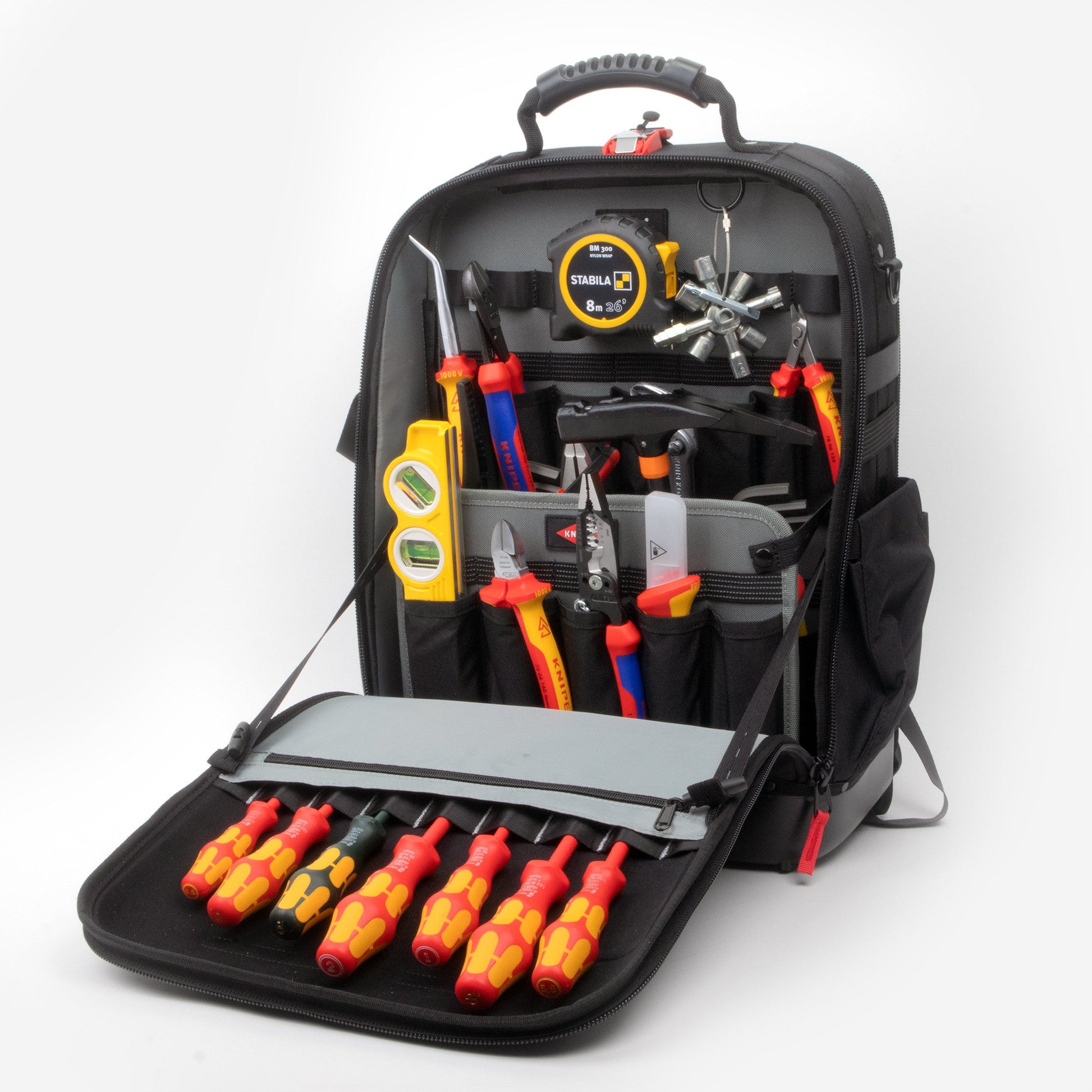 KC Tool Electrician's Backpack, 25 Pieces - KCX18BP - KC Tool