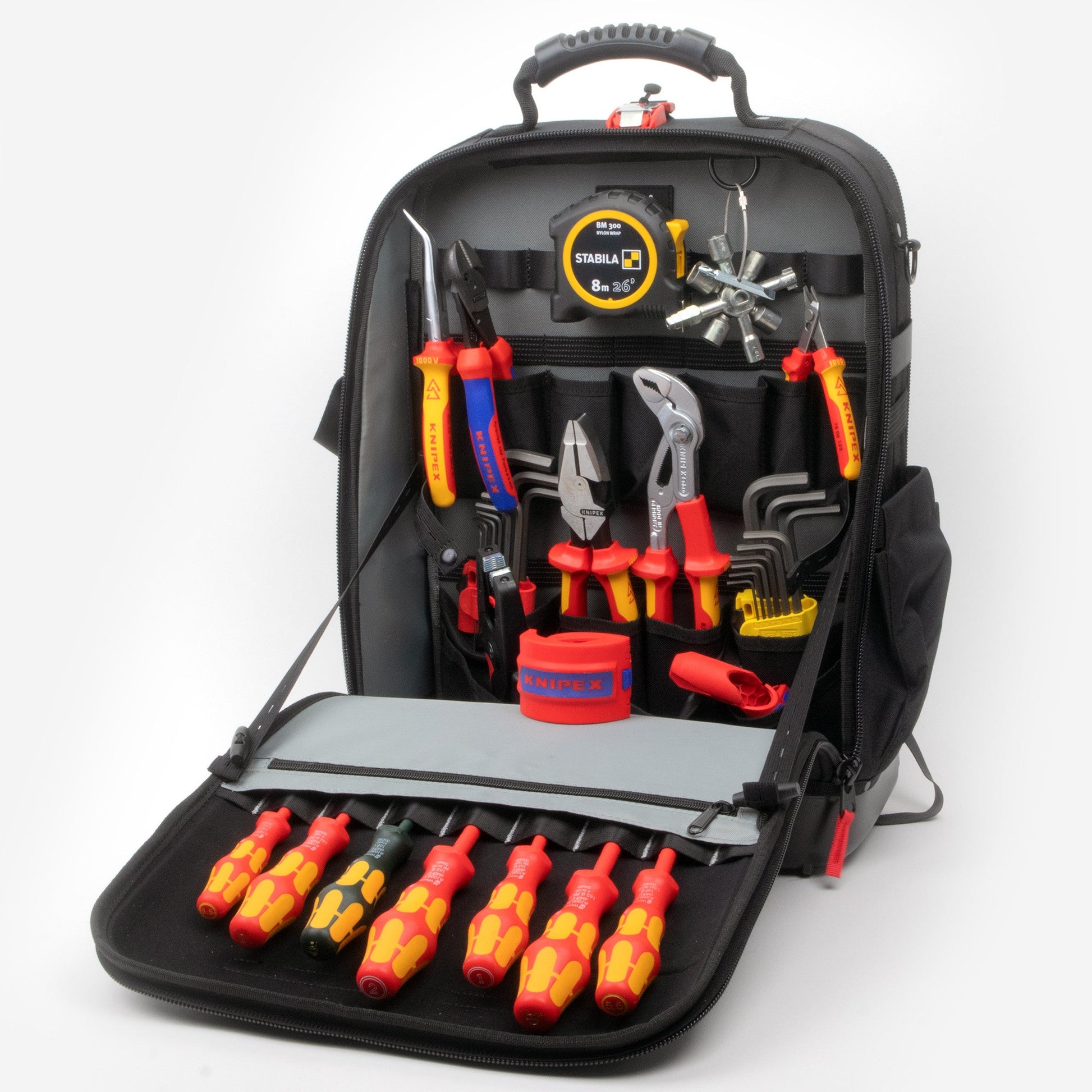 KC Tool Electrician's Backpack, 25 Pieces - KCX18BP - KC Tool