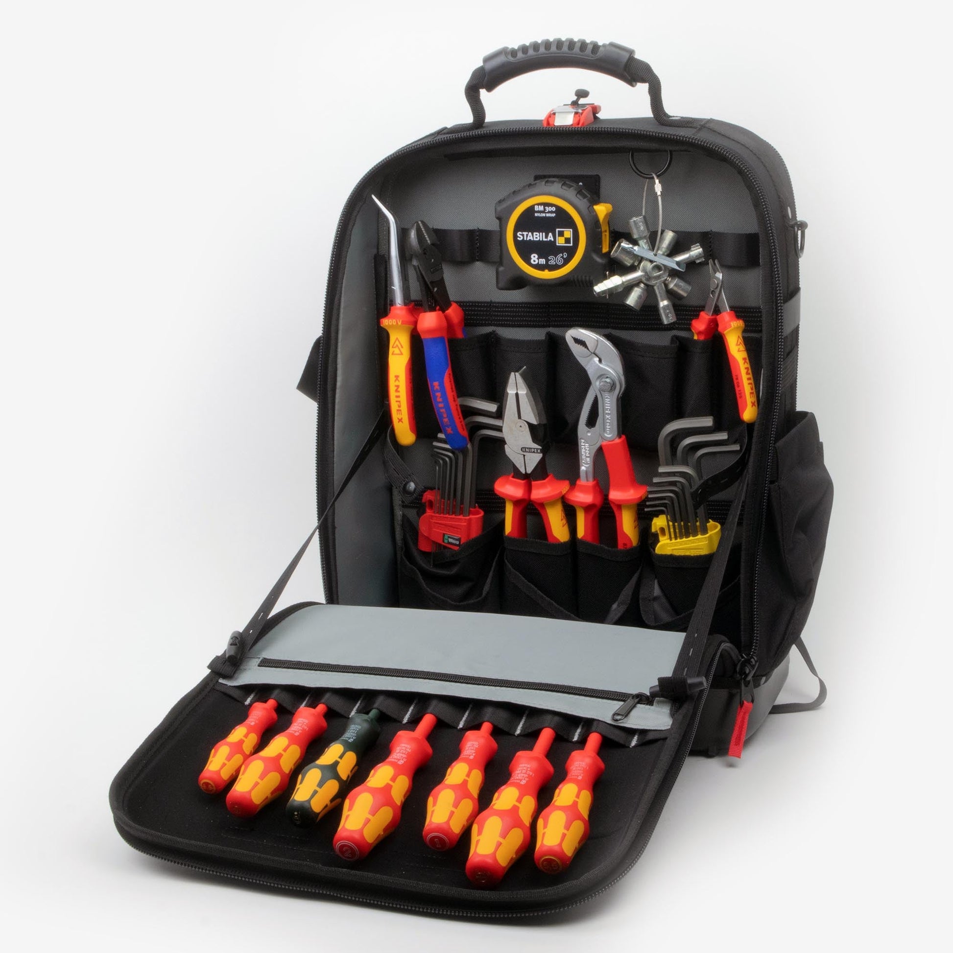 KC Tool Electrician's Backpack, 25 Pieces - KCX18BP - KC Tool