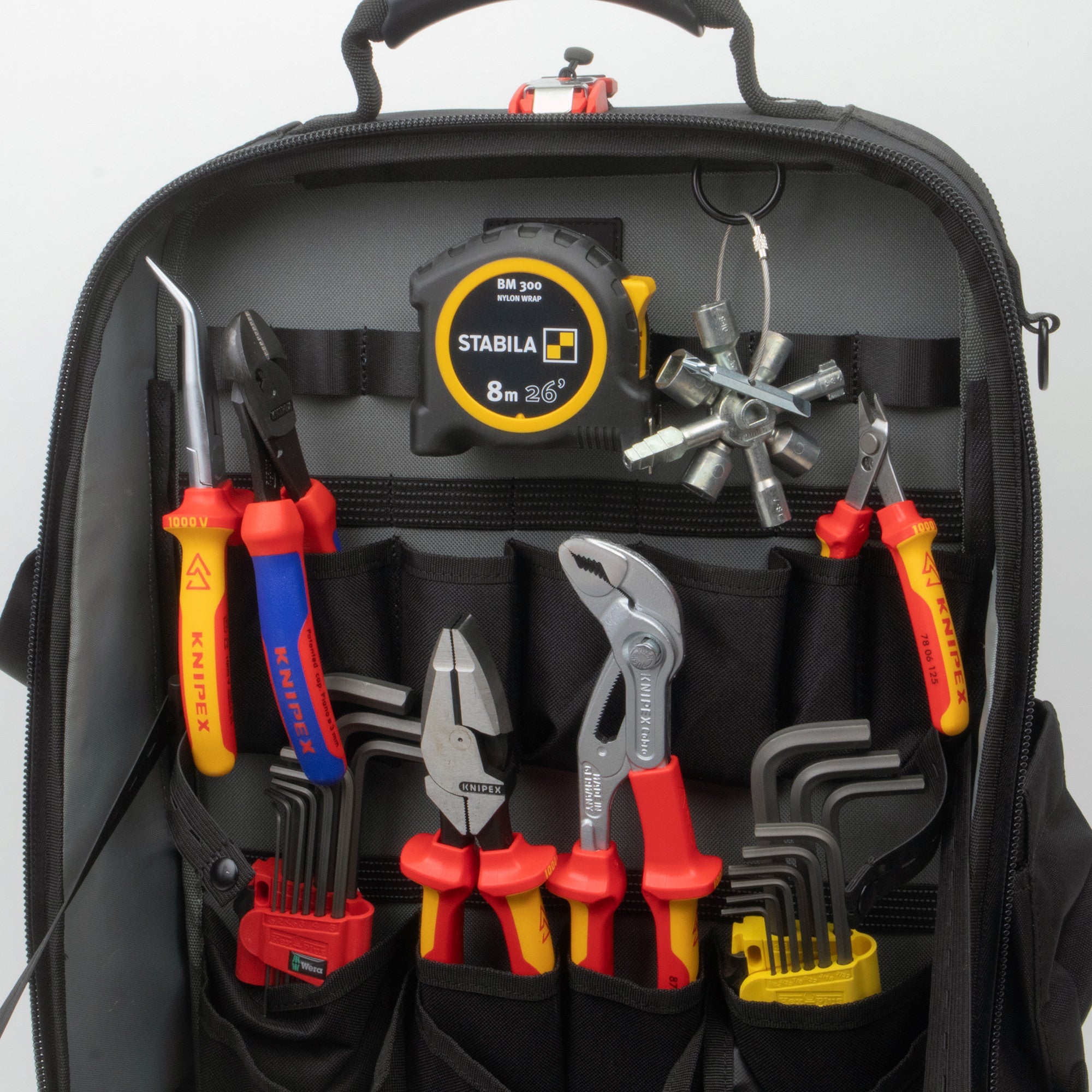 KC Tool Electrician's Backpack, 25 Pieces - KCX18BP - KC Tool