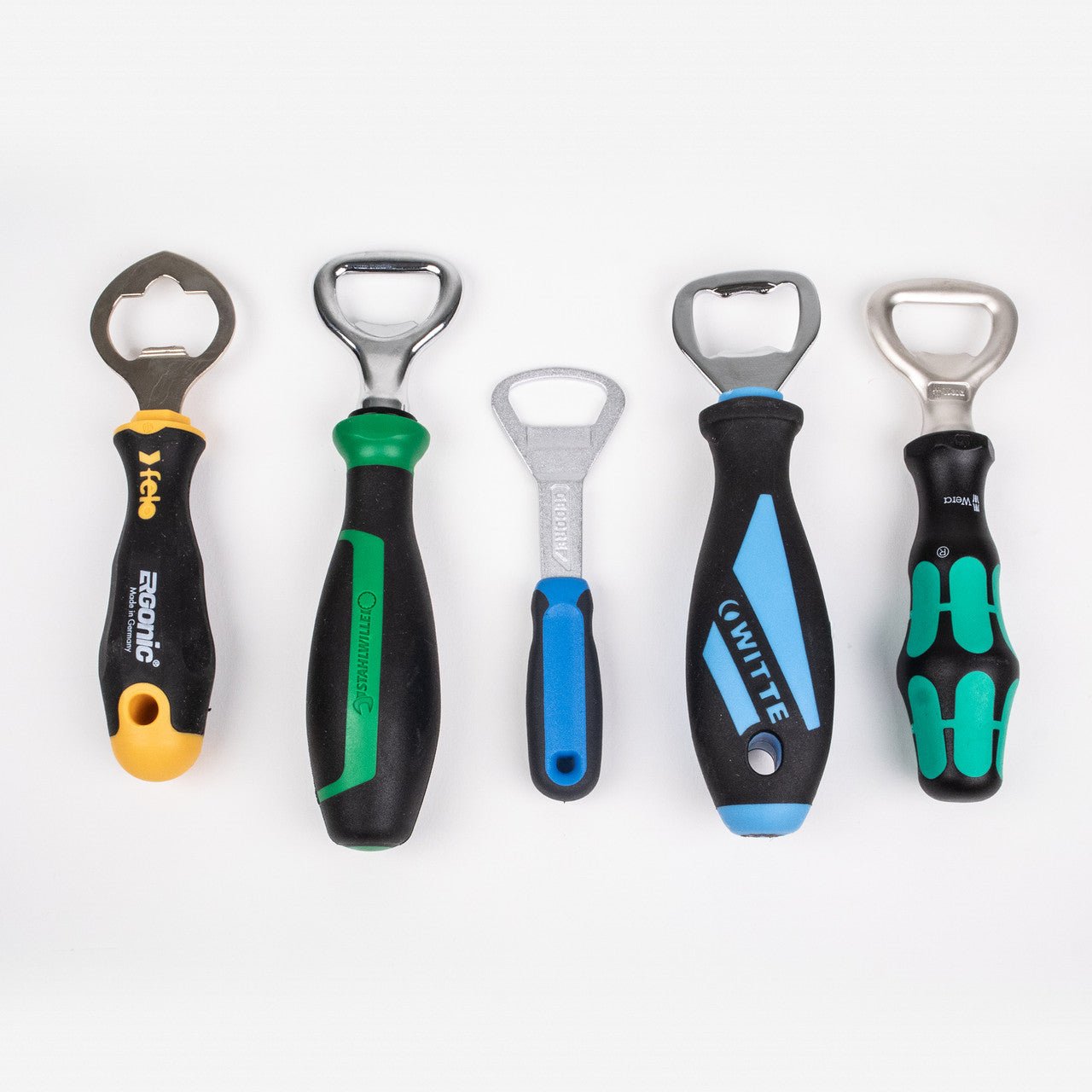 KC Tool German Bottle Opener Set, 5 Pieces - BOTTLEOPENERSET - KC Tool