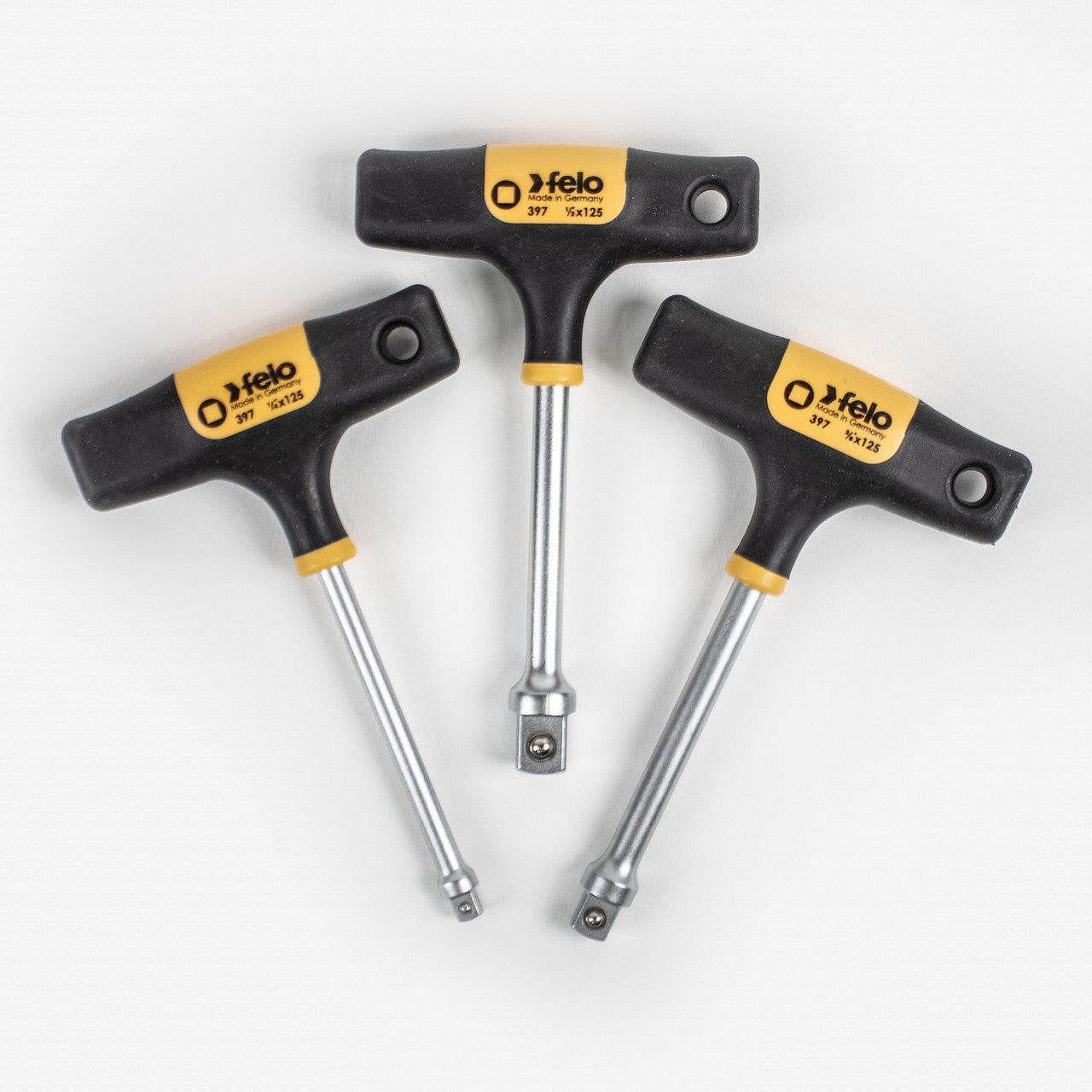 KC Tool x Felo Square Drive T - Handle Set, 3 Pieces - KCT-FTSSET - KC Tool