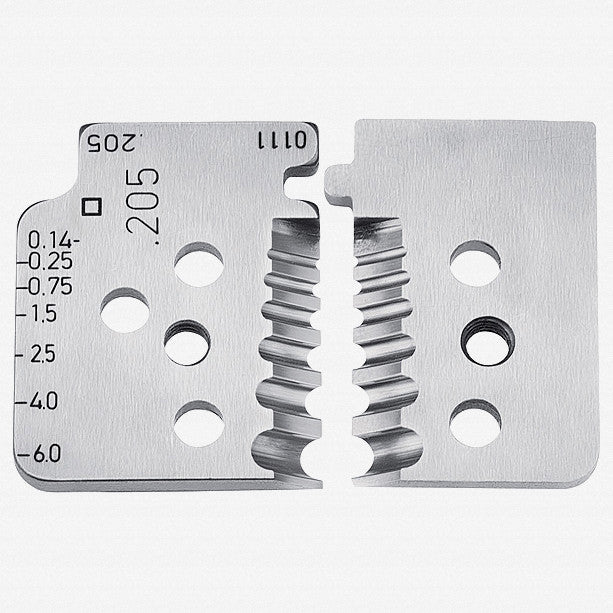 Knipex 1 set of spare blades for 12-12-06 - 121906 - KC Tool