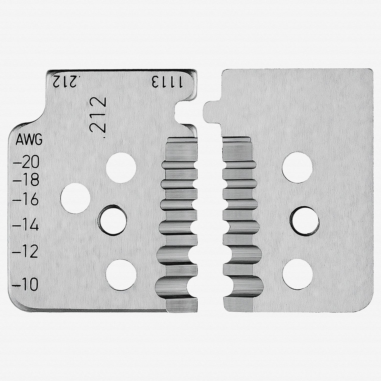 Knipex 1 set of spare blades for 12-12-13 - 121913 - KC Tool
