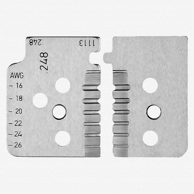 Knipex 1 set of spare blades for 12-12-14 - 121914 - KC Tool