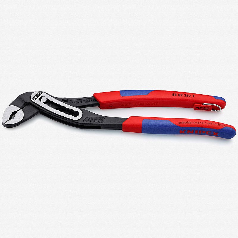 Knipex 10" Alligator Pliers - MultiGrip Tethered Attachment - 8802250T - KC Tool