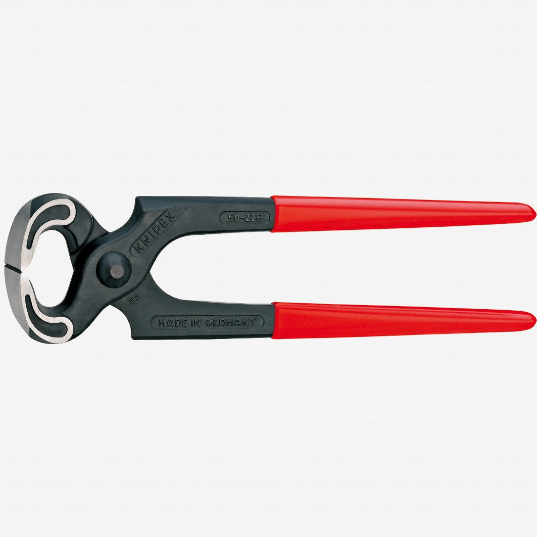 Knipex 10" Carpenters' Pincers - Plastic Grip - 5001250 - KC Tool