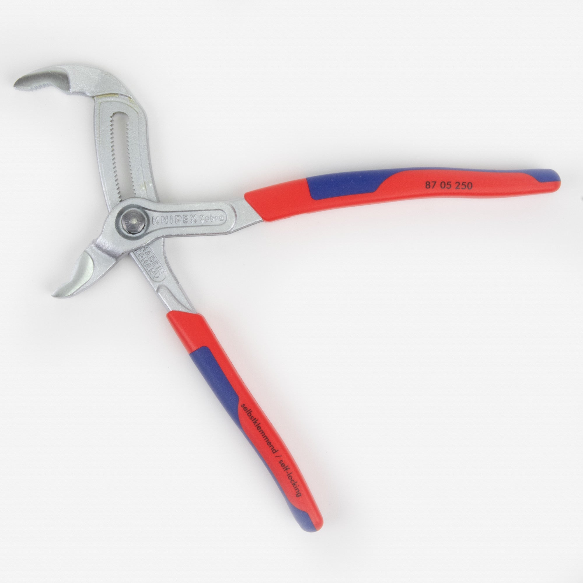 Knipex 10" Cobra Pliers - Chrome w/ MultiGrip - 8705250 - KC Tool