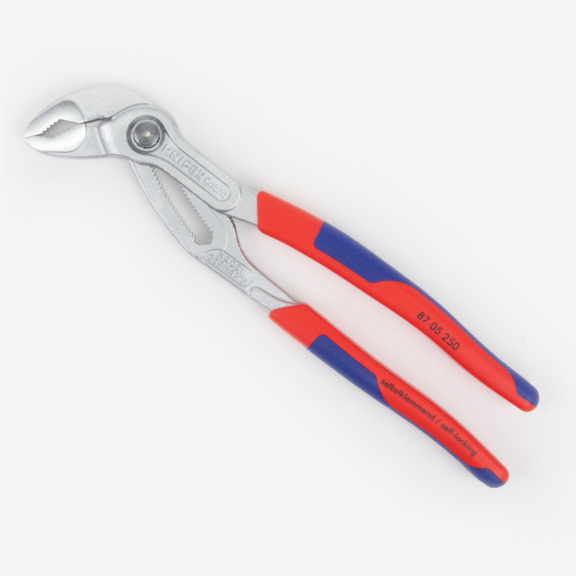 Knipex 10" Cobra Pliers - Chrome w/ MultiGrip - 8705250 - KC Tool