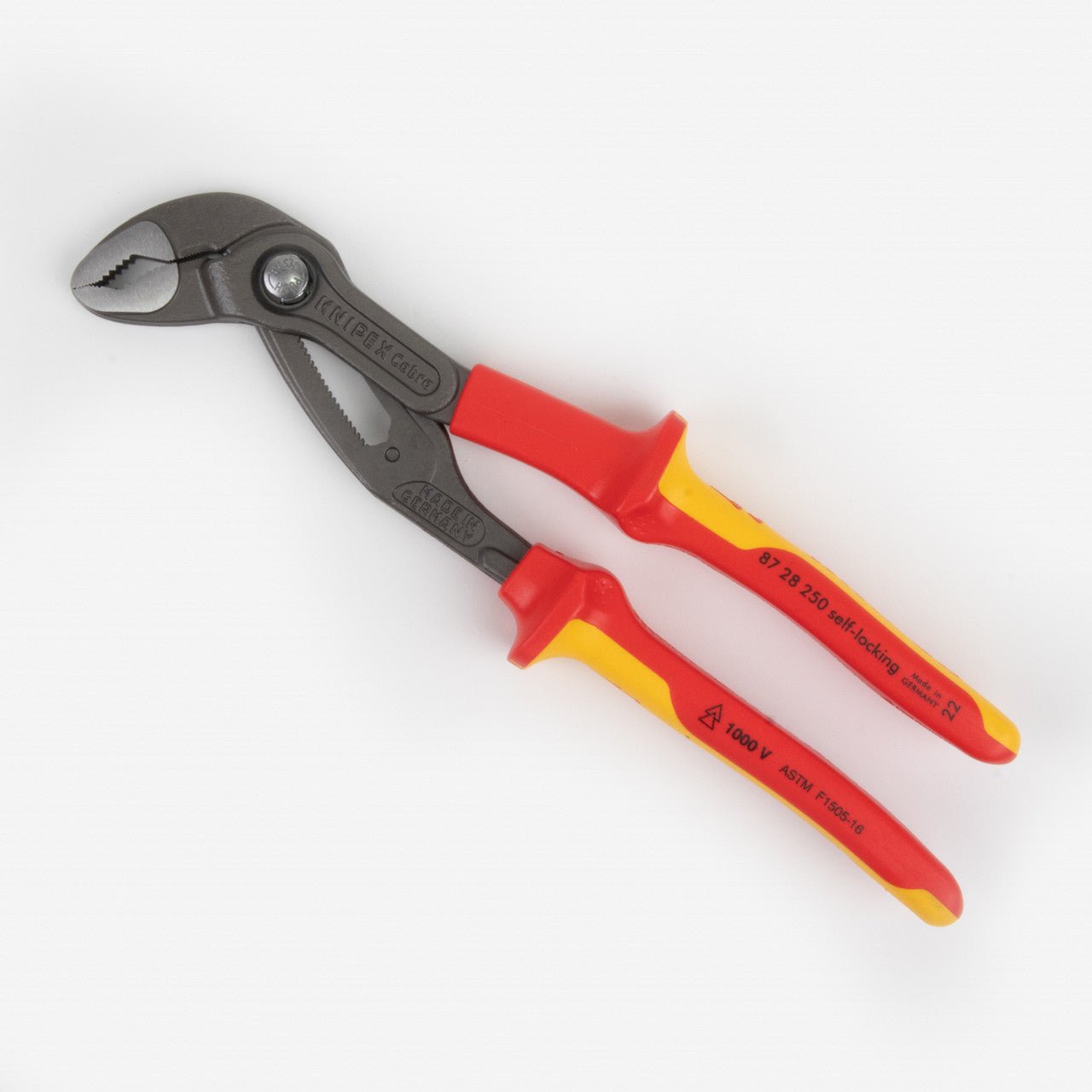 Knipex 10" Cobra QuickSet VDE Pliers - Insulated - 8728250 - KC Tool