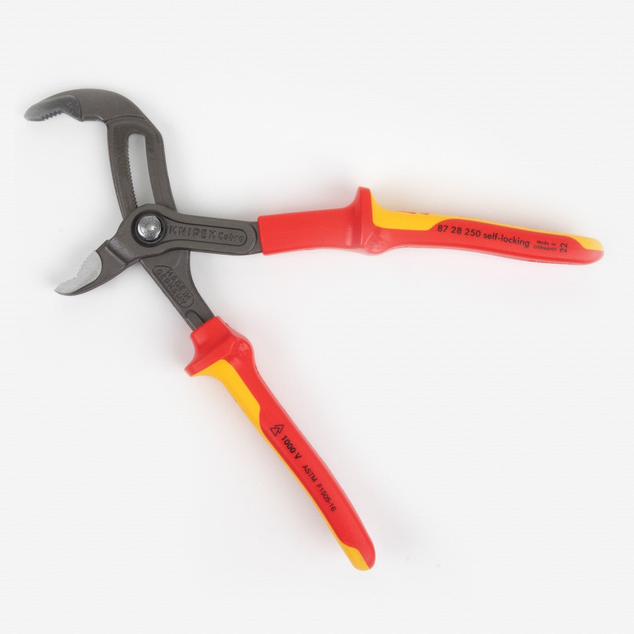 Knipex 10" Cobra QuickSet VDE Pliers - Insulated - 8728250 - KC Tool