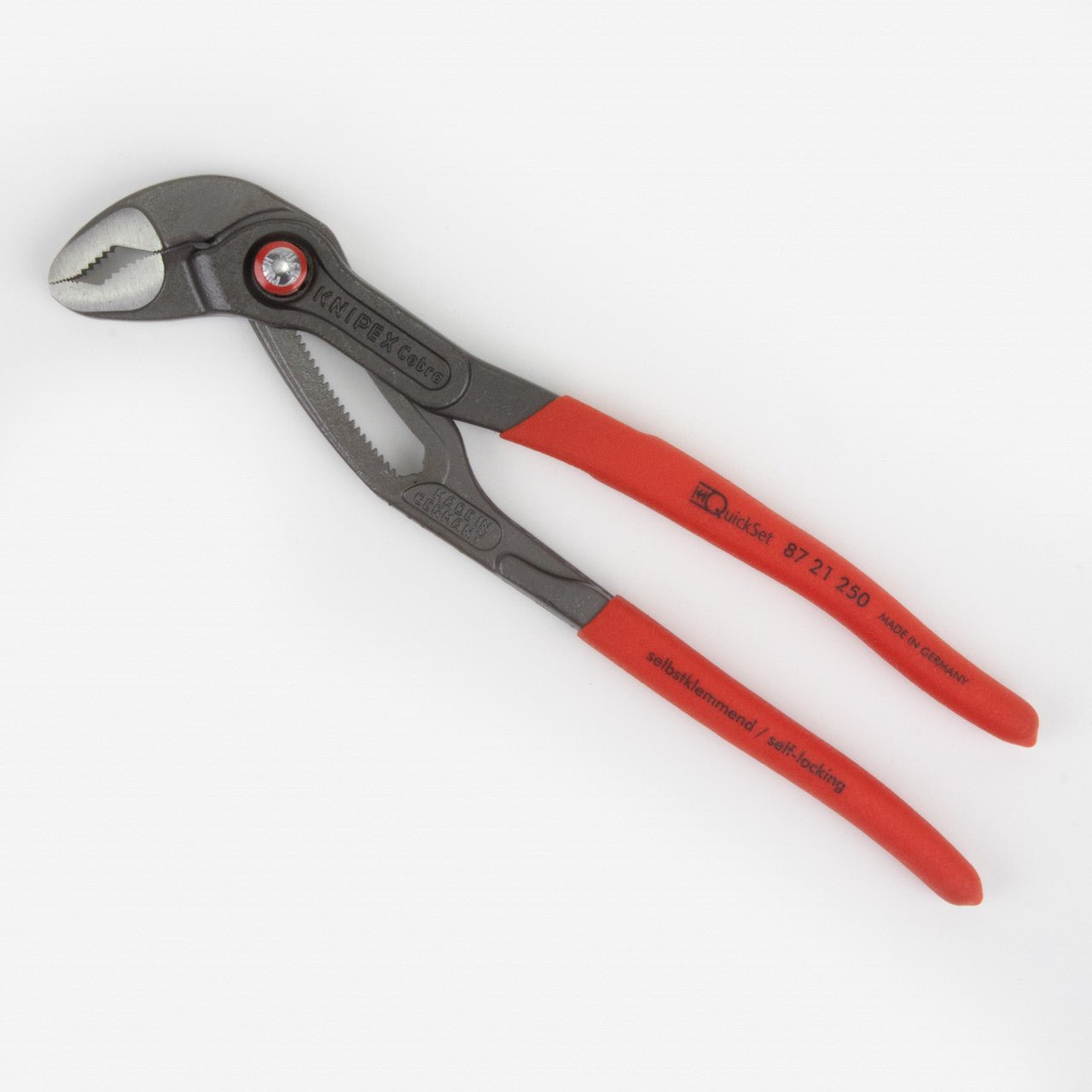 Knipex 10" Cobra QuickSet Water Pump Pliers - 8721250 - KC Tool