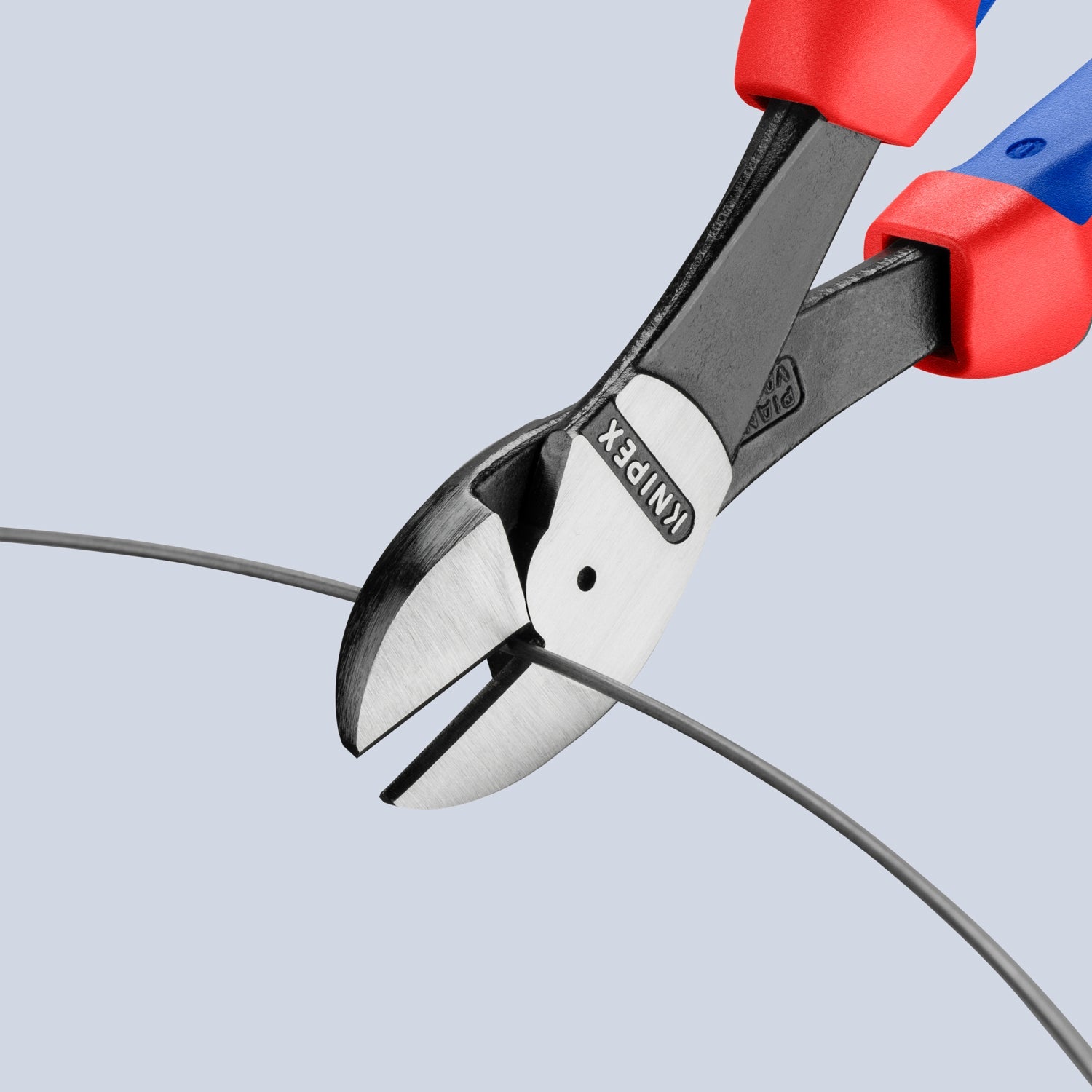 Knipex 10" High Leverage Diagonal Cutters - MultiGrip - 7402250 - KC Tool