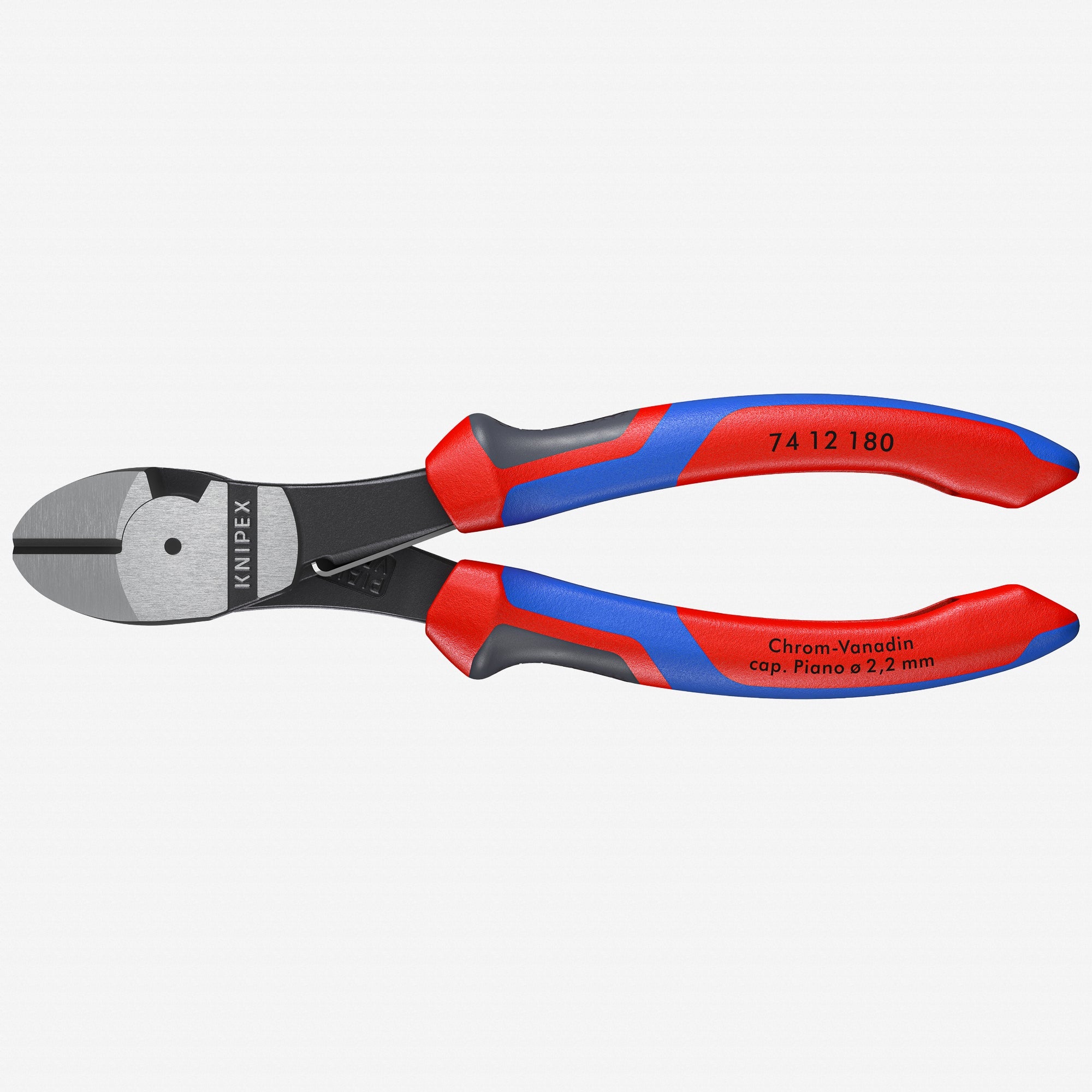 Knipex 10" High Leverage Diagonal Cutters - MultiGrip - 7402250 - KC Tool