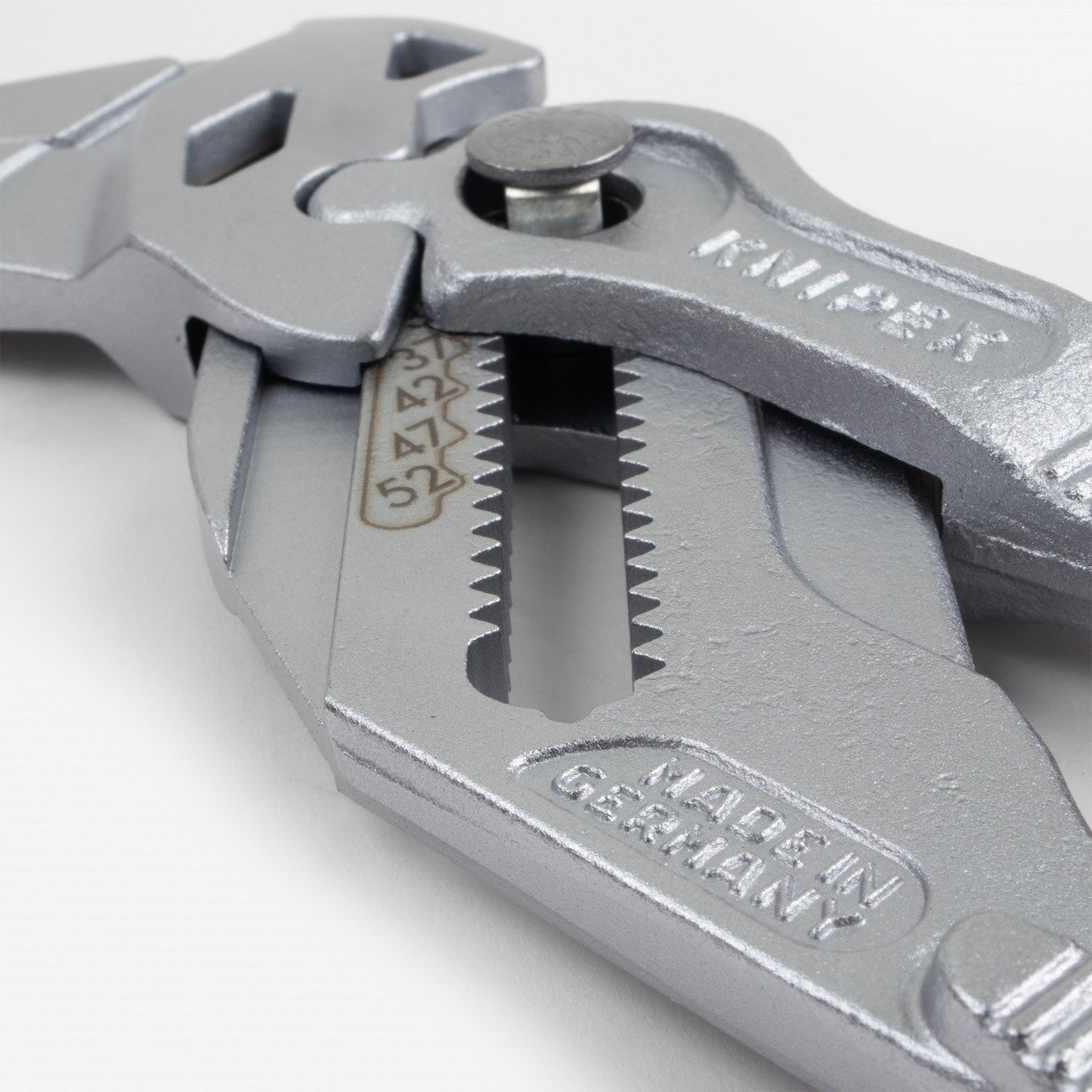 Knipex 10" Pliers Wrench - Chrome Plastic Grip - 8603250 - KC Tool