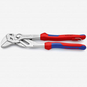 Knipex 10" Pliers Wrench - MultiGrip Tethered Attachment