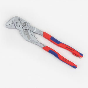 Knipex 10" Pliers Wrench - MultiGrip Tethered Attachment