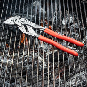 Knipex 10" Pliers Wrench - Plastic Grip