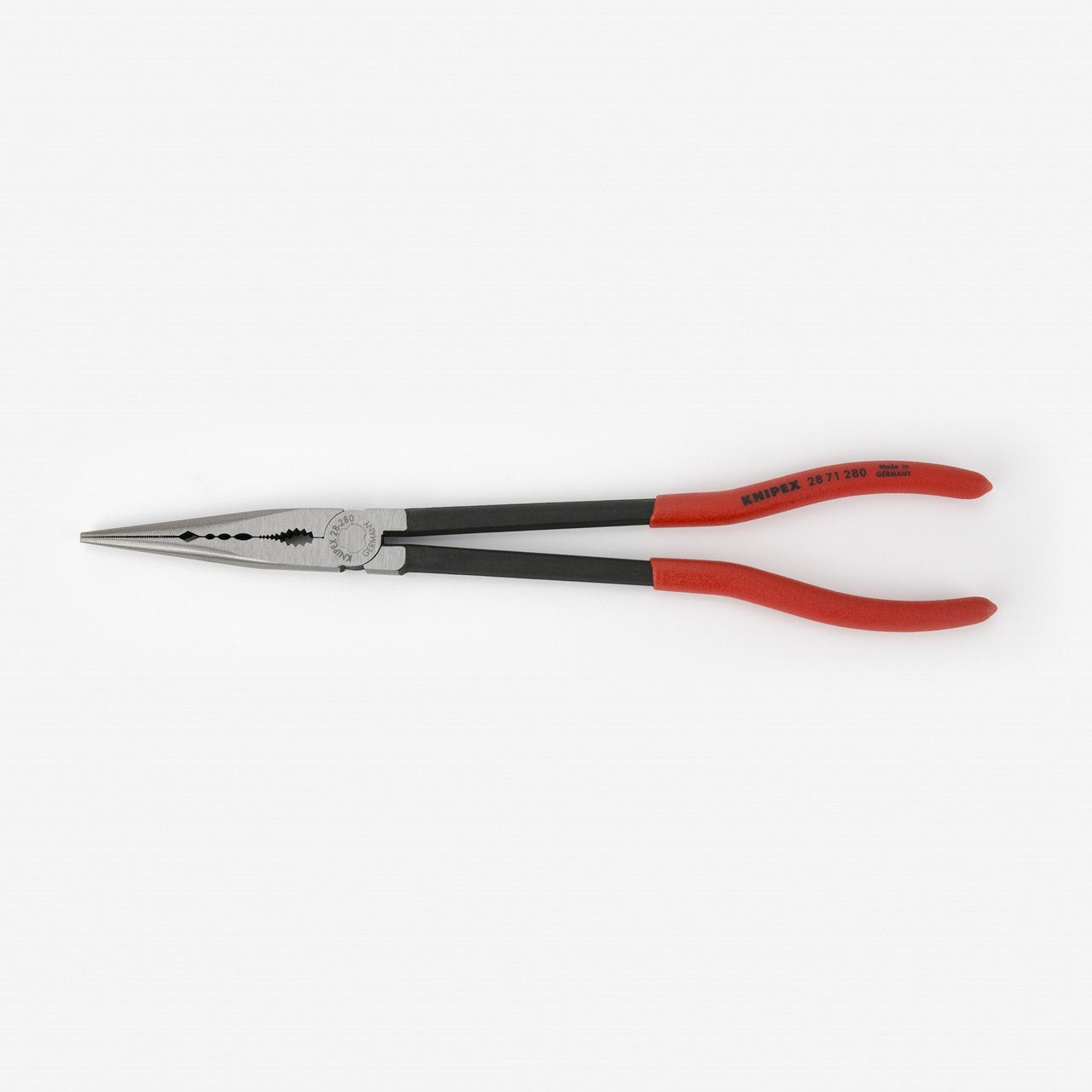 Knipex 11" Assembly Pliers with Transverse Profile - Plastic Grip - 2871280 - KC Tool