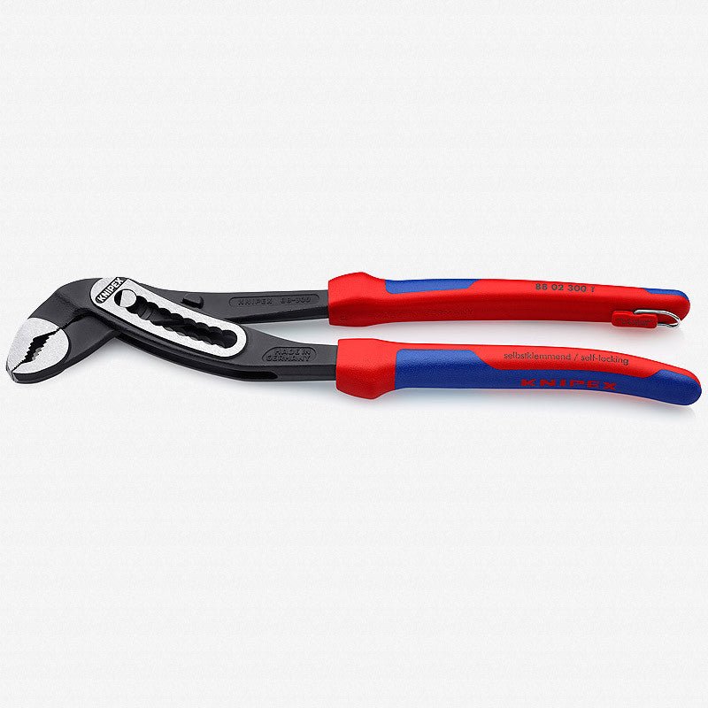 Knipex 12" Alligator Pliers - MultiGrip Tethered Attachment - 8802300T - KC Tool