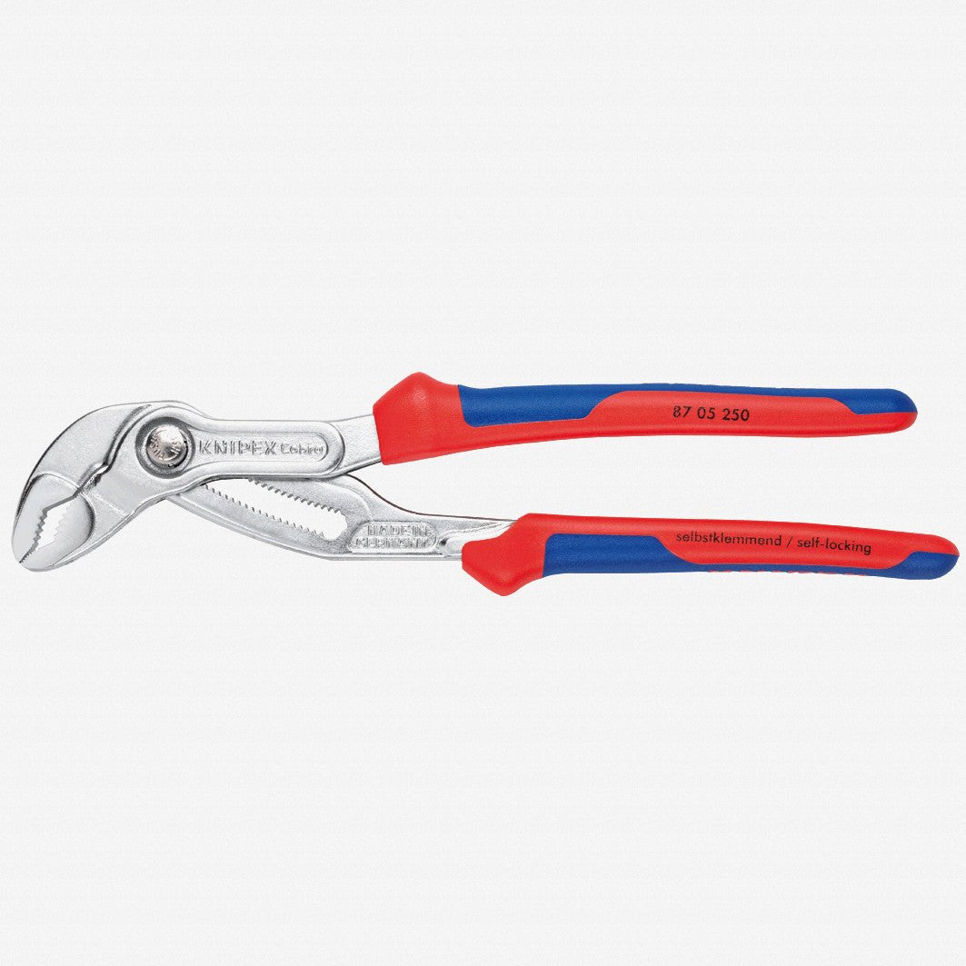 Knipex 12" Cobra Pliers - Chrome w/ MultiGrip - 8705300 - KC Tool