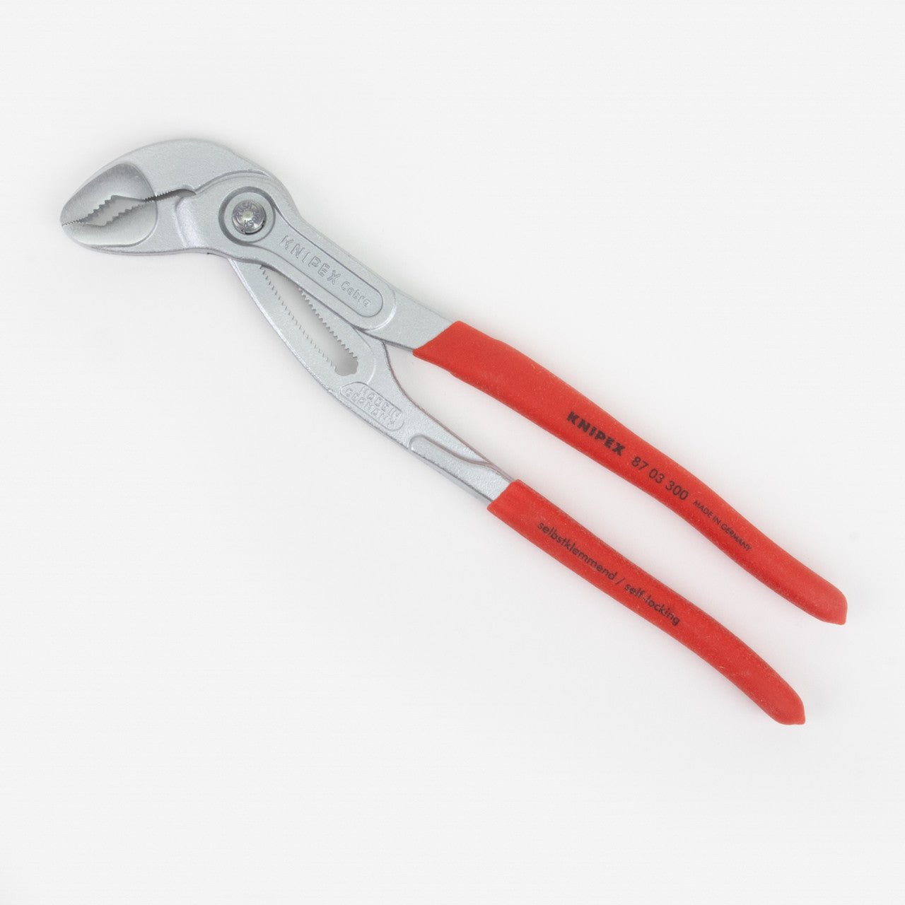 Knipex 12" Cobra Pliers - Chrome w/ Plastic Grip - 8703300 - KC Tool