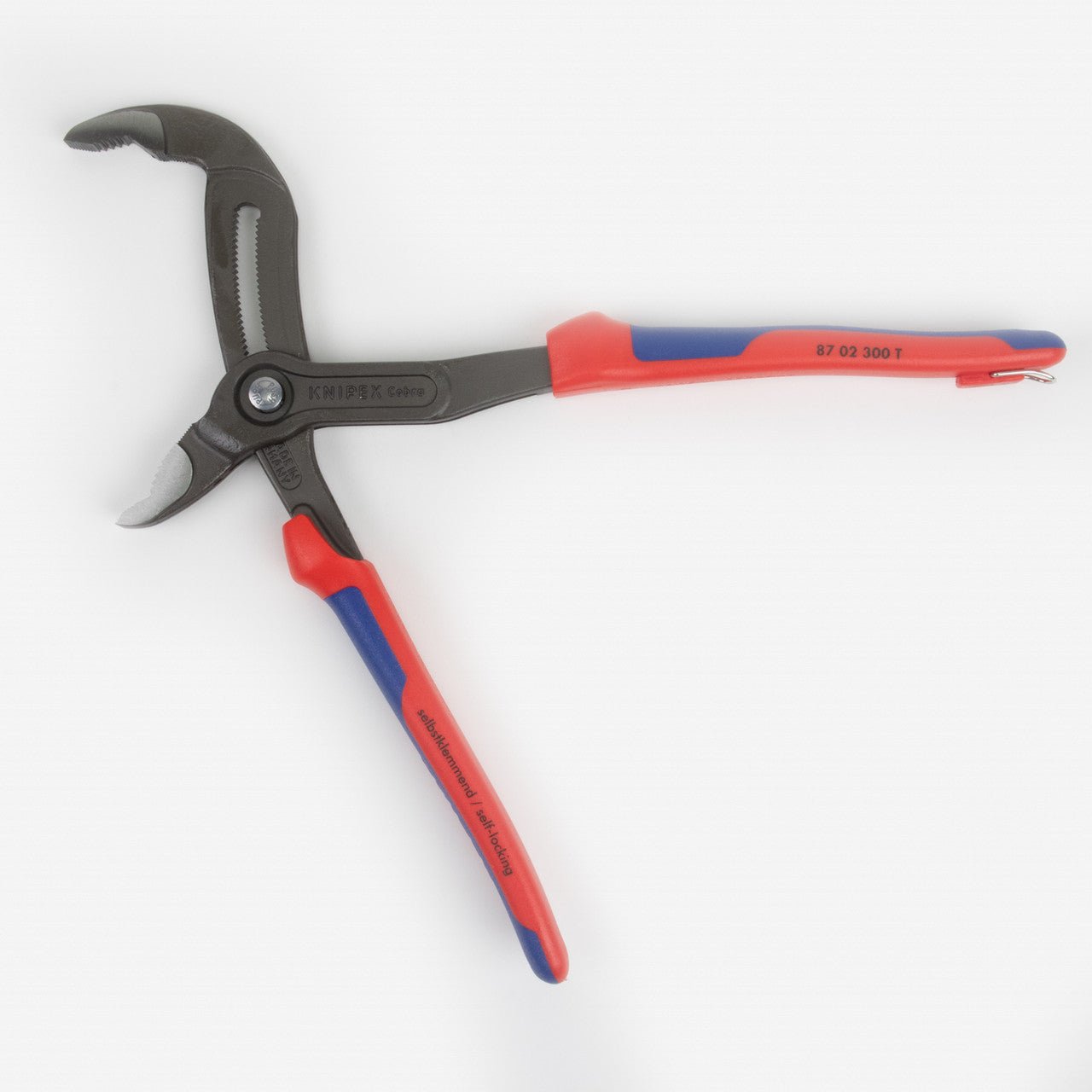 Knipex 12" Cobra Pliers - MultiGrip Tethered Attachment - 8702300T - KC Tool