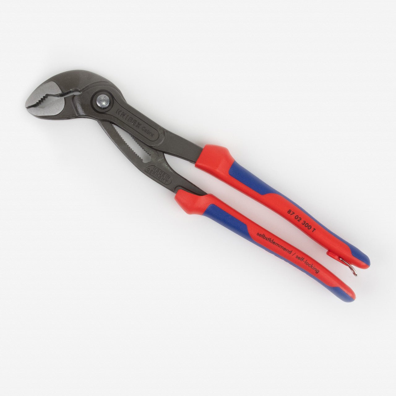 Knipex 12" Cobra Pliers - MultiGrip Tethered Attachment - 8702300T - KC Tool