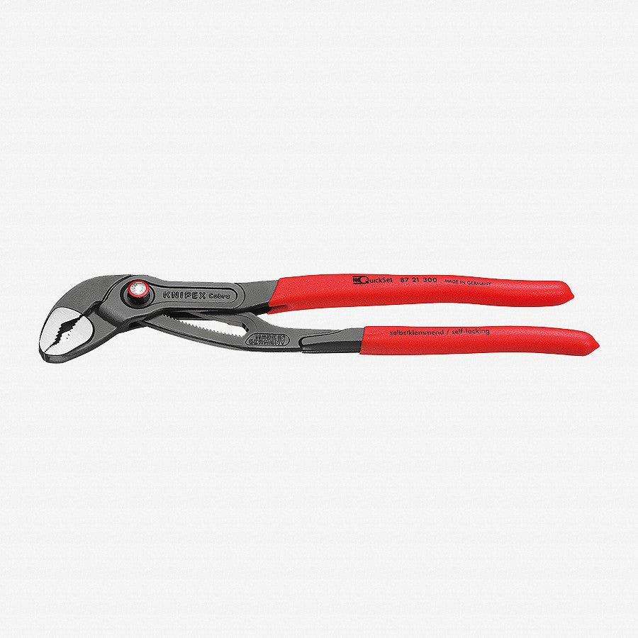 Knipex 12" Cobra QuickSet Water Pump Pliers - 8721300 - KC Tool