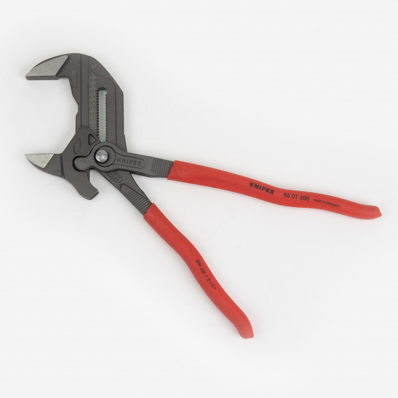 Knipex 12" Pliers Wrench - Plastic Grip - 8601300 - KC Tool