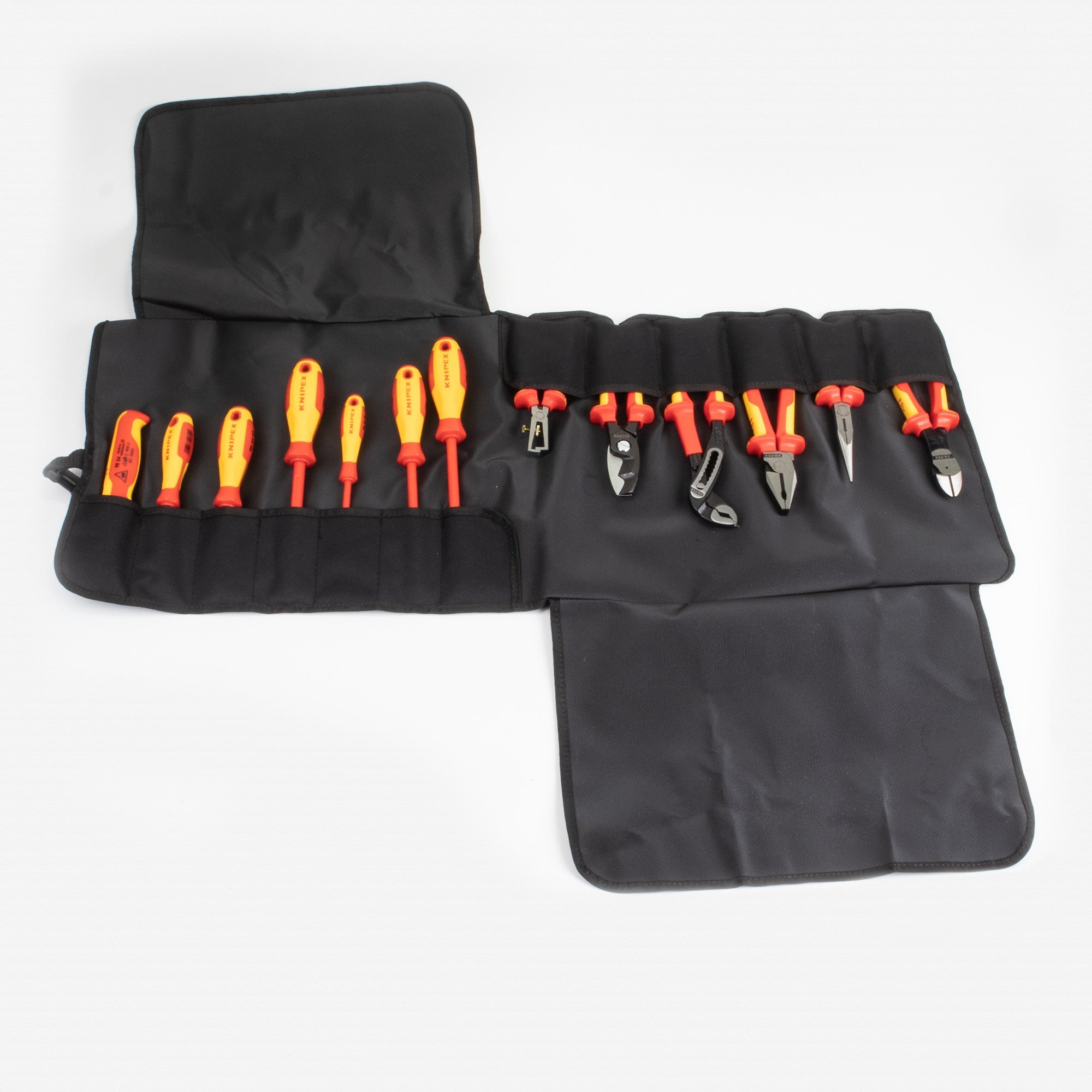 Knipex 13 Piece Electricians Set in Tool Roll - Insulated - 9K008003US - KC Tool