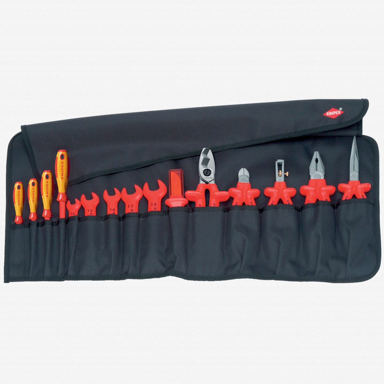 Knipex 15 Piece Insulated Tool Set - 989913 - KC Tool