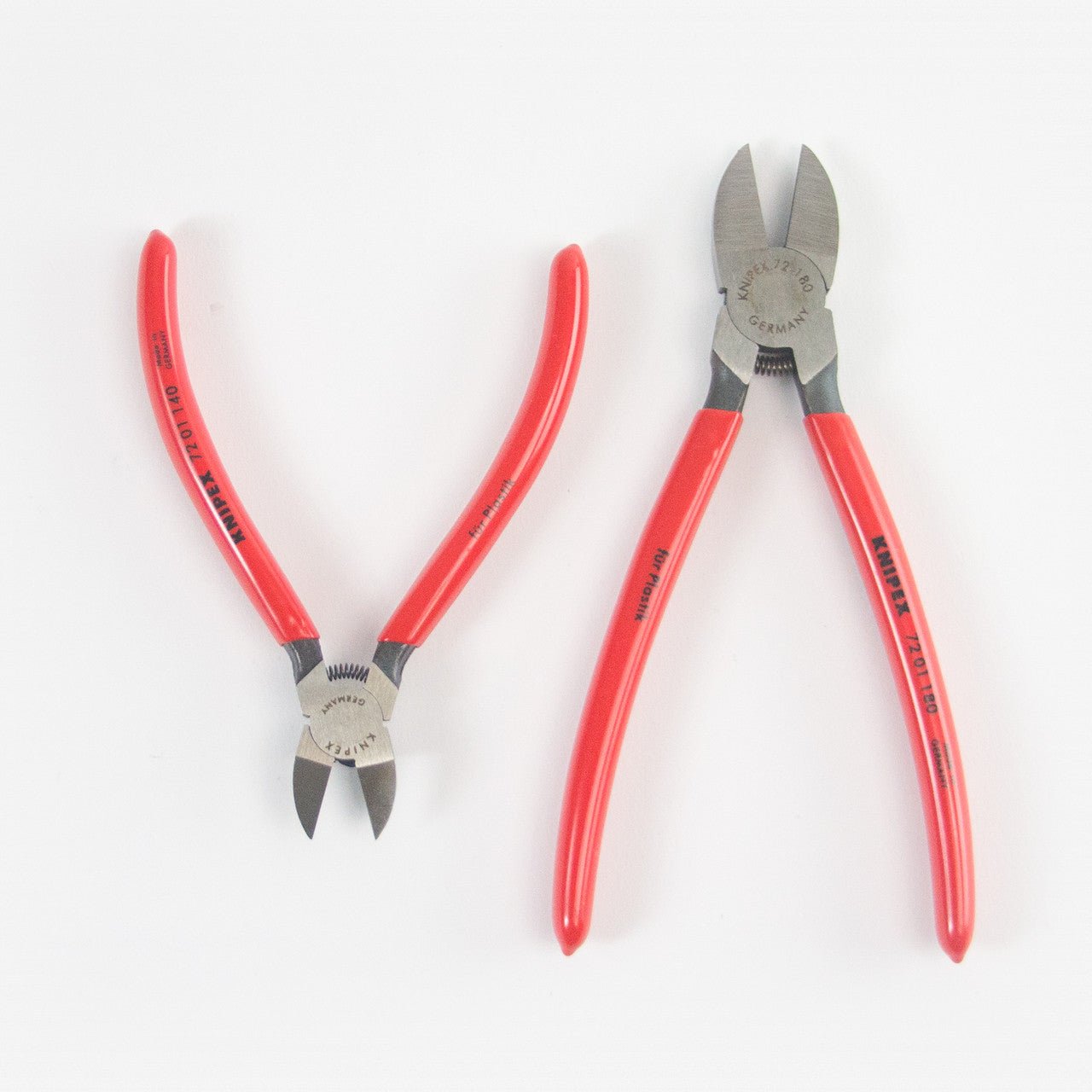 Knipex 2 Piece Diagonal Cutters for Plastics Set - 9K008090US - KC Tool