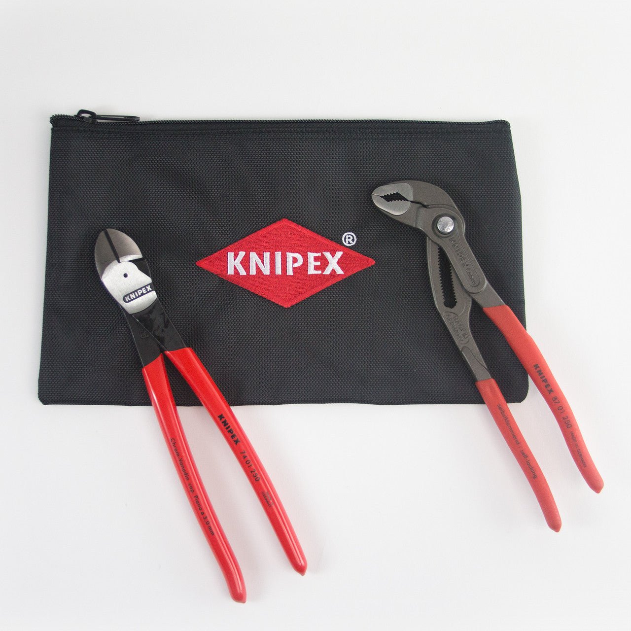 Knipex 2 Piece Pliers Set with Pouch - 9K0080115US - KC Tool