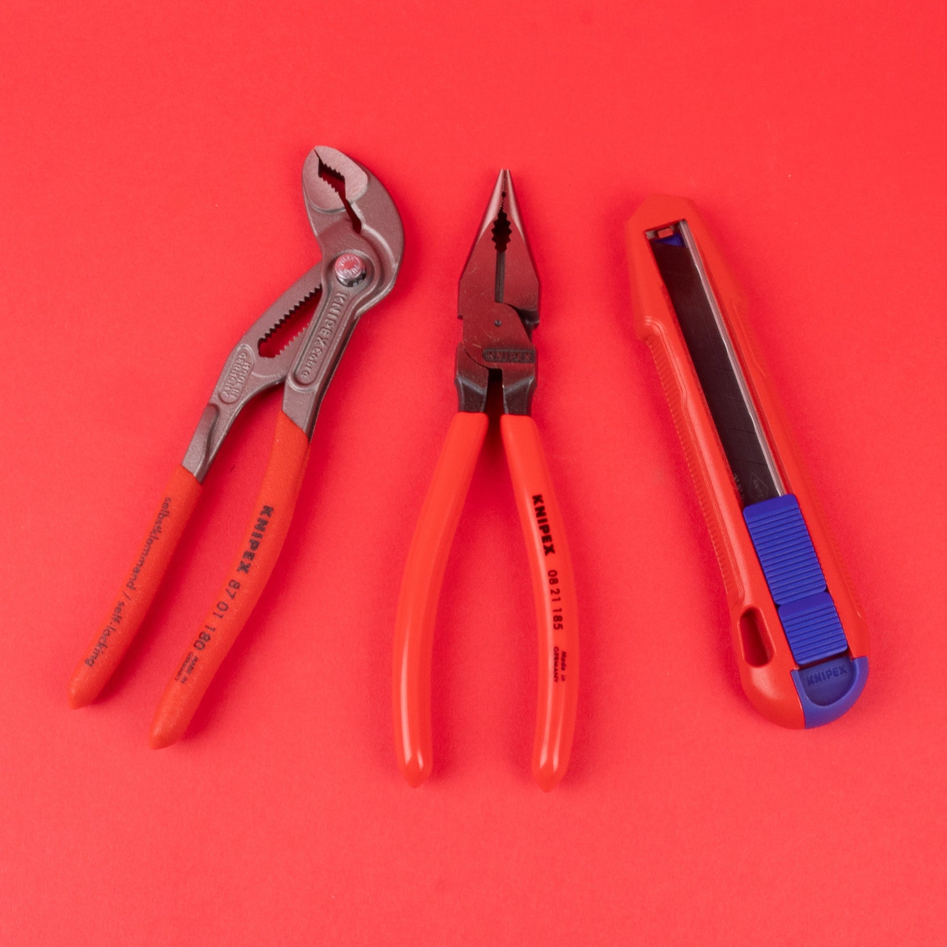 Knipex 2024 Holiday Gift Set with CutiX Snap Knife - 9K0080169US - KC Tool