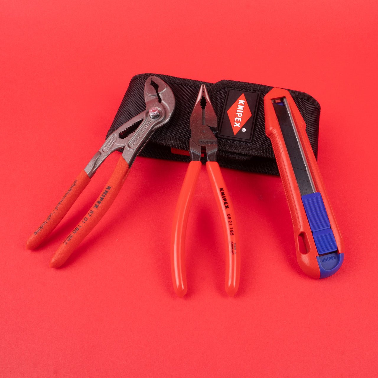 Knipex 2024 Holiday Gift Set with CutiX Snap Knife - 9K0080169US - KC Tool