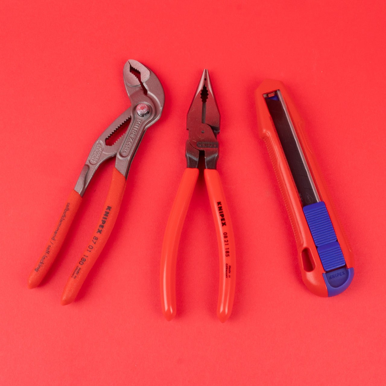 Knipex 2024 Holiday Gift Set with CutiX Snap Knife - 9K0080169US - KC Tool