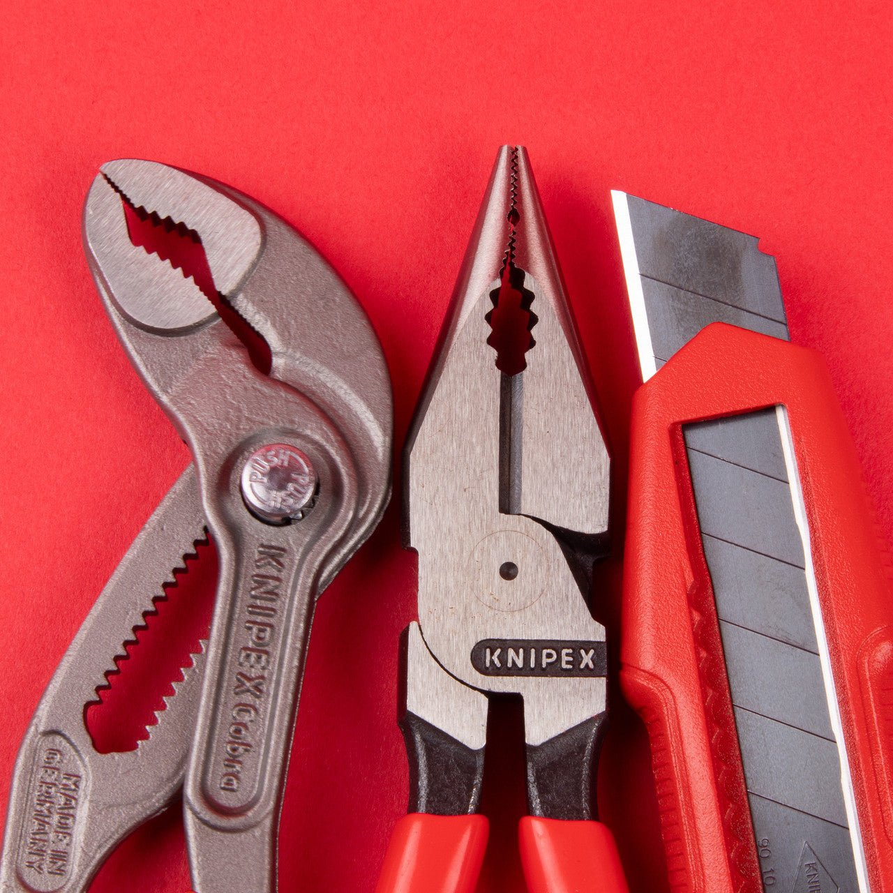 Knipex 2024 Holiday Gift Set with CutiX Snap Knife - 9K0080169US - KC Tool
