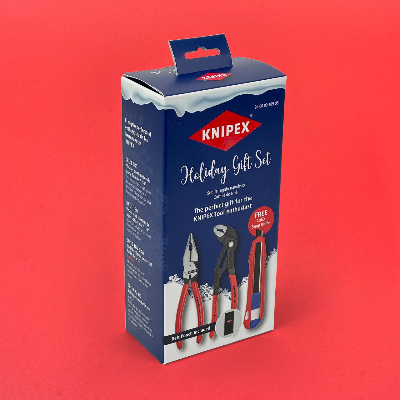 Knipex 2024 Holiday Gift Set with CutiX Snap Knife - 9K0080169US - KC Tool