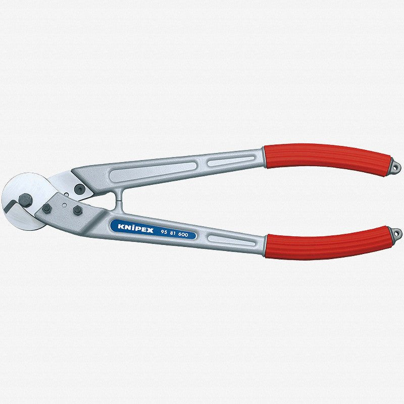 Knipex 23.6" Wire Rope and ACSR - Cable Cutters (reinforced head) - Plastic Grip - 9581600 - KC Tool
