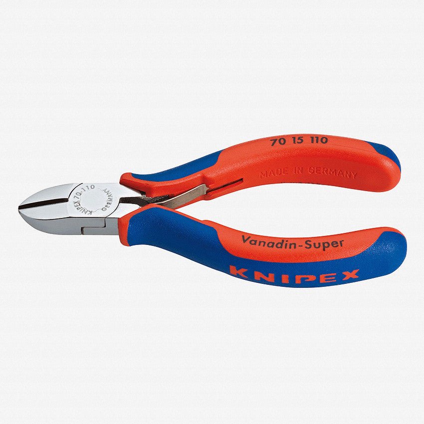 Knipex 4.3" Diagonal Cutters w/ Spring - MultiGrip - 7015110 - KC Tool