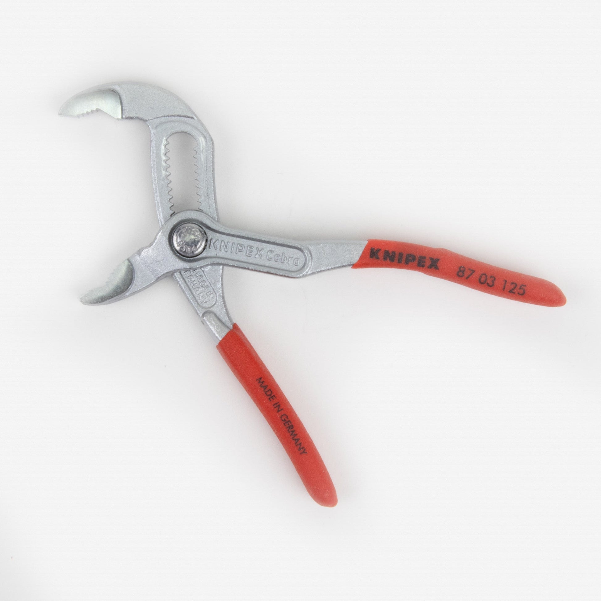 Knipex 5" Cobra Pliers - Chrome w/ Plastic Grip - 8703125 - KC Tool